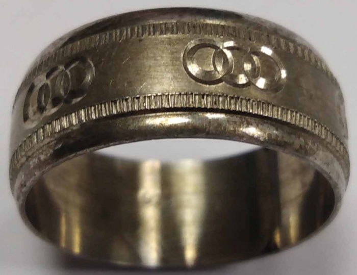 Кольцо обручальное, серебро, 925 пр