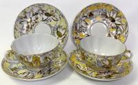 Чайная пара 2 шт + 2 блюдца ЛФЗ