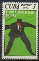 (1972-092) Марка Куба "11 Нац. серия бейсбола"    Спортивные события III Θ