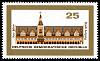 (1965-045) Марка Германия (ГДР) "Старая ратуша"    Лейпциг, 800 лет II Θ
