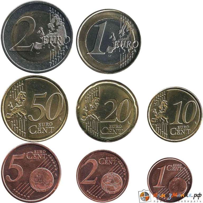 2010 Набор монет Евро Финляндия 2010 год   UNC