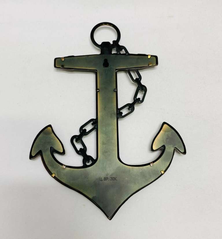 Термометр якорь Ленинград настенный металл