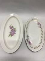 Блюдо овальное, селедочница, 2 шт