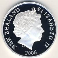 (№2006km294) Монета Новая Зеландия 2006 год 1 Dollar (НЗ золотых лихорадок - Темзе/Коромандель)