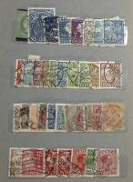 - Набор марок Дания 36 шт.  Гашёные .  Θ