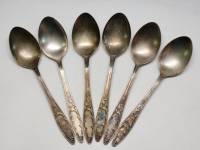 Ложки столовые 6 штук НМЦ мельхиор СССР