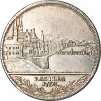 (№1793km185(basel)) Монета Швейцария 1793 год 1 Thaler
