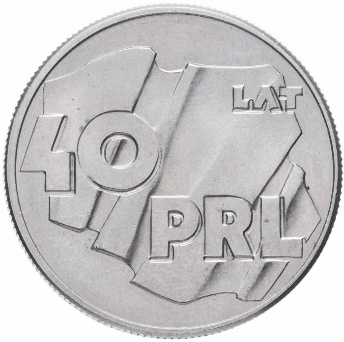 (1984) Монета Польша 1984 год 100 злотых &quot;40 лет ПНР&quot;  Медь-Никель  UNC