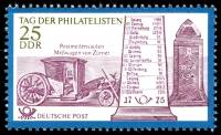 (1971-076) Марка Германия (ГДР) "Измерительная каретка"    День филателистов II Θ