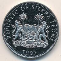 () Монета Сьерра-Леоне 1997 год 1  ""   Медь-Никель  UNC
