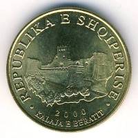 (№1996km77) Монета Албания 1996 год 10 Lekeuml; (Немагнитный)