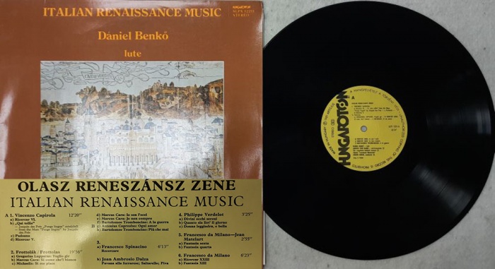 Пластинка виниловая , Itallian Renaissance music Мелодия 300 мм. (Сост. отл.)