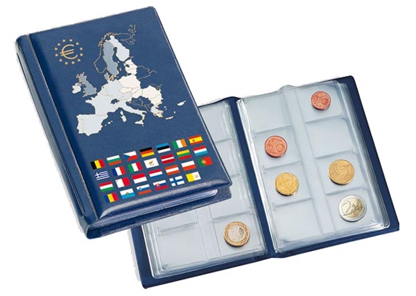 Альбом "NUMIS POCKET EURO", с листами. POCKET EURO. Leuchtturm, #330102