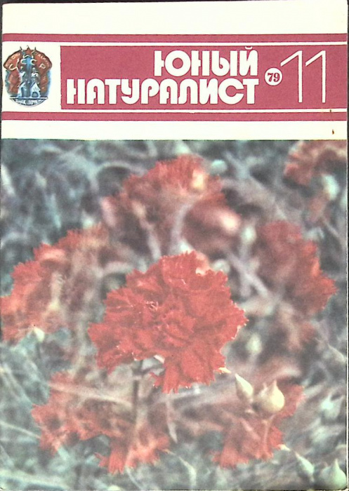 Журнал &quot;Юный натуралист&quot; № 11 Москва 1979 Мягкая обл. 48 с. С цв илл