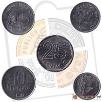  Монета Бразилия 1975 год     UNC