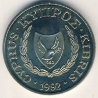 (№1992km67) Монета Кипр 1992 год 1 Pound (XXV летних Олимпийских играх 1992 года в Барселоне)