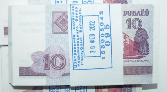 (2000 100 бон по 10 рублей) Пачка банкнот 100 штук Беларусь &quot;Национальная библиотека&quot;   UNC