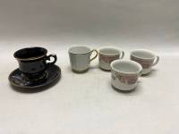Кофейная чашка 5 шт и блюдце