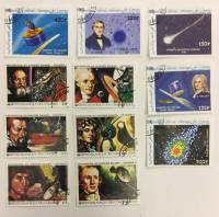 --  Набор марок Коморы 11 шт.  Гашёные , III Θ