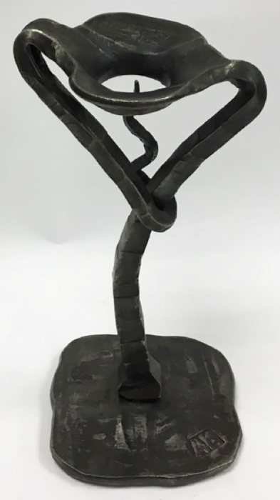 Подсвечник &quot;Цветок&quot;, АК, металл (сост.на фото)