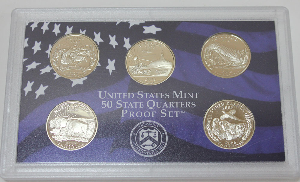 (2006s, 5 м., Штаты) Набор США 2006 год  Годовой набор  PROOF