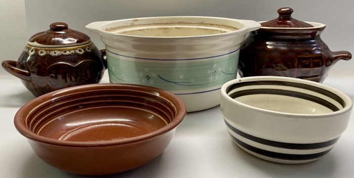 Посуда керамическая, 5 предметов