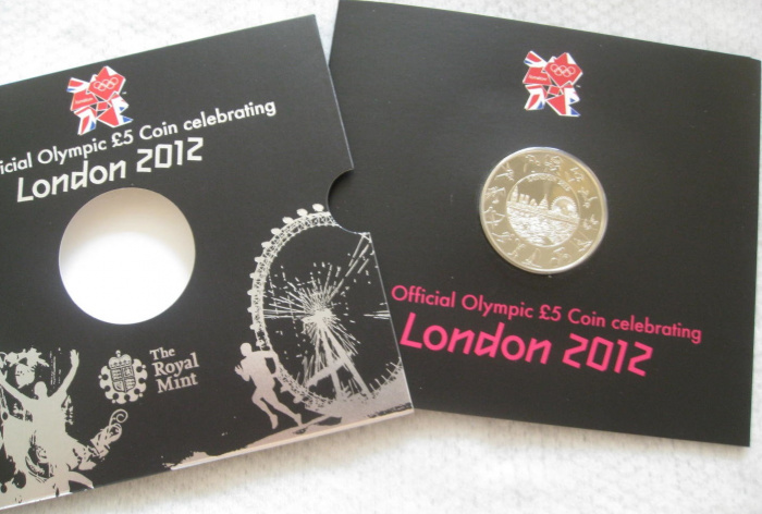 (2012) Монета Великобритания 2012 год 5 фунтов &quot;XXX Летняя олимпиада Лондон 2012&quot;  Медь-Никель  Букл