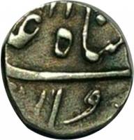(№1819km258) Монета Индия 1819 год frac14; Rupee (Мухаммад Акбар второй)