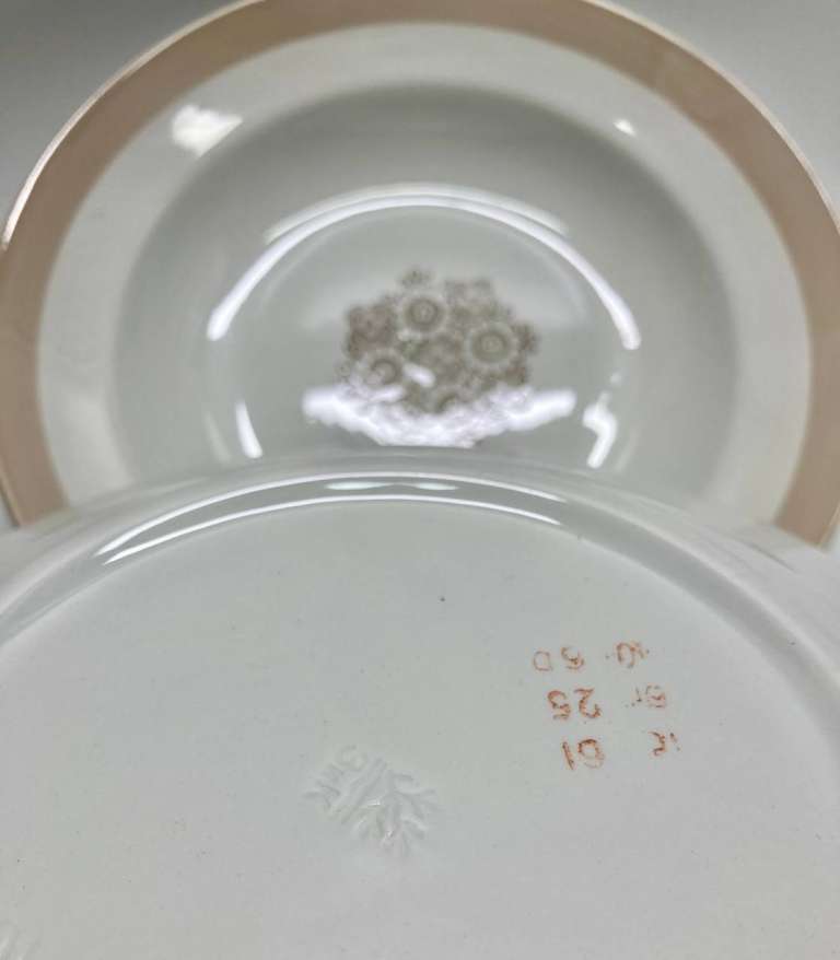 Тарелки суповые, ЗИК Конаково, 5 шт