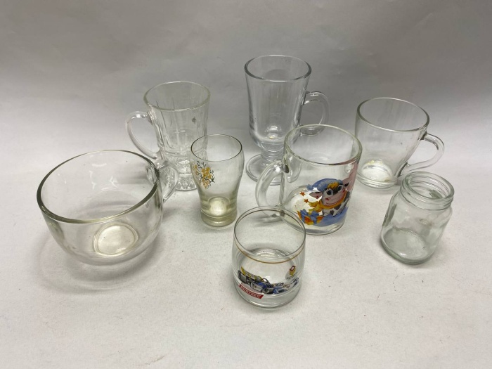 Чашка 6 шт и 2 стакана