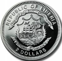 (№2011km1004) Монета Либерия 2011 год 2 Dollars (Лошадка-Качалка)