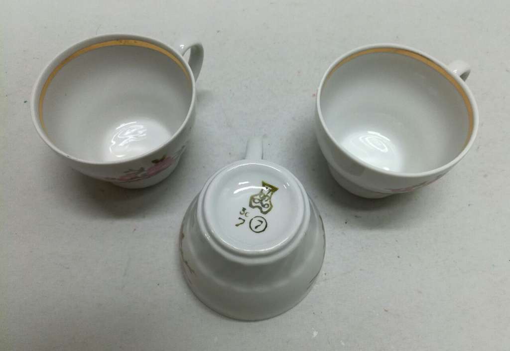 Кофейные чашки, Добруш, 3 шт