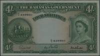 (№P-13c) Банкнота Багамские острова 1953 год 4 Shillings "Багамский шиллинг"