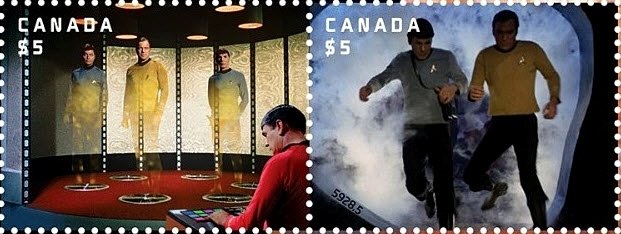 Лист марок Канада 2016 год &quot;Пара двояковыпуклых перемещения штампов&quot;, Гашеный