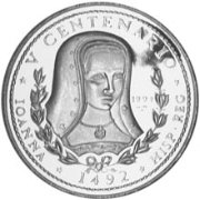 () Монета Куба 1991 год 3000  ""   Биметалл (Серебро - Ниобиум)  UNC