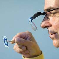 Лупа LU-200 LED с подсветкой, увеличение 1.5.2.5 и3,5 Производство Leuchtturm