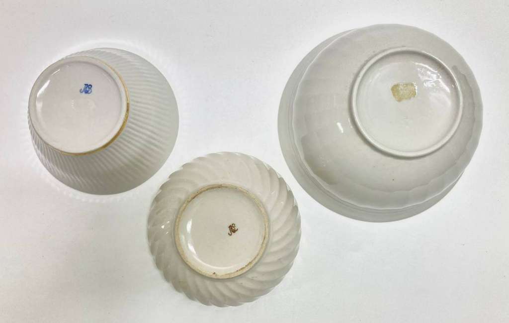 Салатник + 2 пиалы, ЛОЗ, позолота