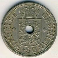 (№1926km6) Монета Гренладия 1926 год 25 Oslash;re