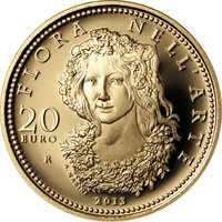 (№2013km365) Монета Италия 2013 год 20 Euro (Флора Арт - Ренессанс)