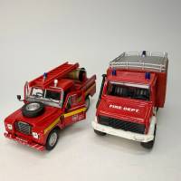 Набор моделей Land Rover Series III 109 Mercedes-Benz LN-Class 1:43 без блистера Cararama Hongwell