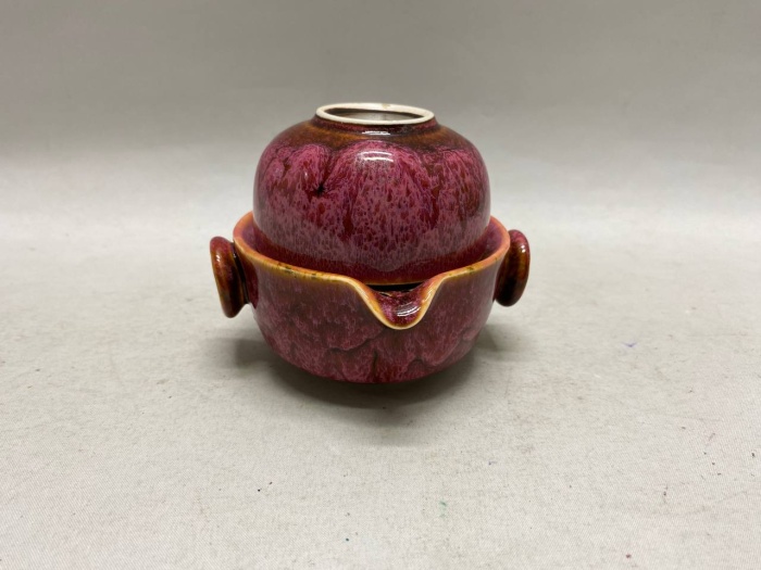 Гайвань для заваривания чая традиционная китайская чашка с блюдцем и крышкой