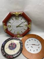Часы настенные кварцевые 3 шт на ходу