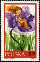 (1968-015) Марка Польша "Эльф"   Сказки II Θ