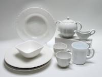 Cтоловая посуда Тарелки Сахарница соусник Чашки кофейные чайные (10 предметов)