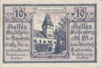 (№1920) Банкнота Австрия 1920 год "10 Heller"