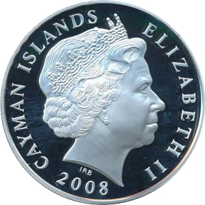 (2008) Монета Каймановы острова 2008 год 10 долларов &quot;Возвращение домой&quot;  Серебро Ag 925  PROOF