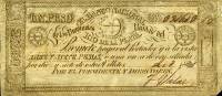 (№1838P-S368c) Банкнота Аргентина 1838 год "1 Peso"