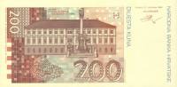 (,) Банкнота Хорватия 1993 год 200 кун "Степан Радич"   UNC