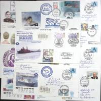 2007-год Набор конв. с лит. А, марк+сг, 11 шт Россия Клуб "Коллекционер   ,  Марка
