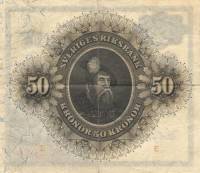 (,) Банкнота Швеция 1946 год 50 крон    UNC